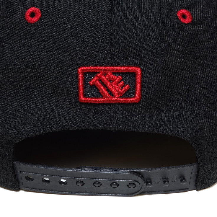 True Logo New Era Snapback Cap AJ Red - Shop True Clothing
