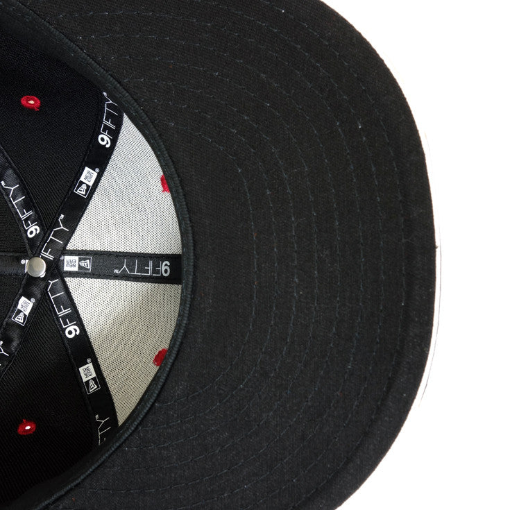 True Logo New Era Snapback Cap AJ Red - Shop True Clothing
