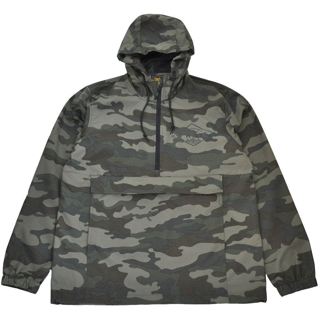 True Mens Established Anorak Camo - Shop True Clothing