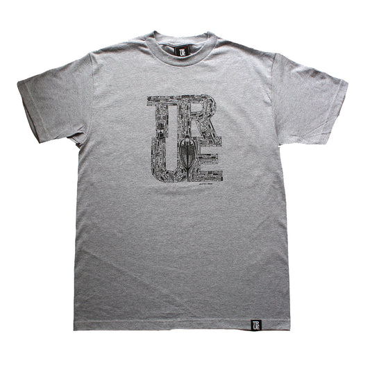 Mens True Fossilsphere T-Shirt Heather Grey