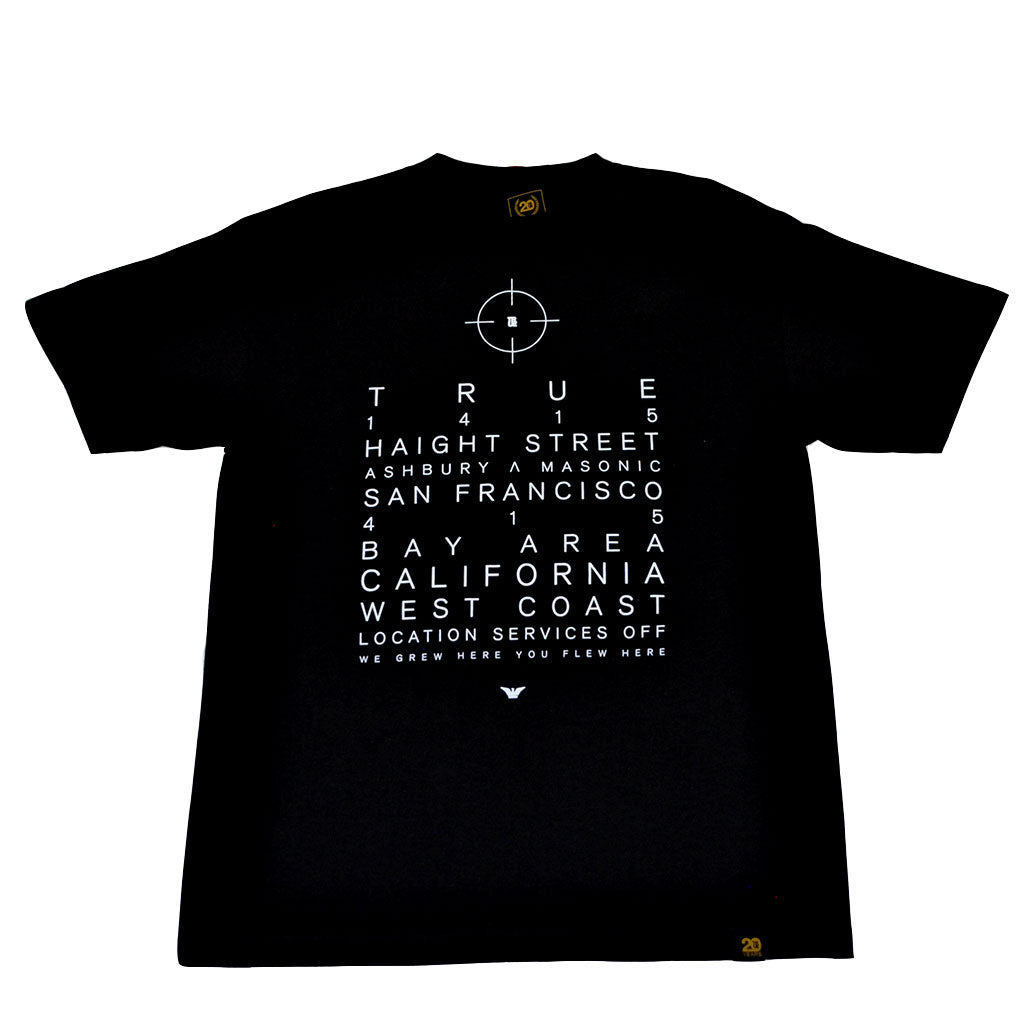 Mens Location Services T-Shirt Black - Shop True Clothing