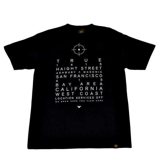 Mens Location Services T-Shirt Black - Shop True Clothing