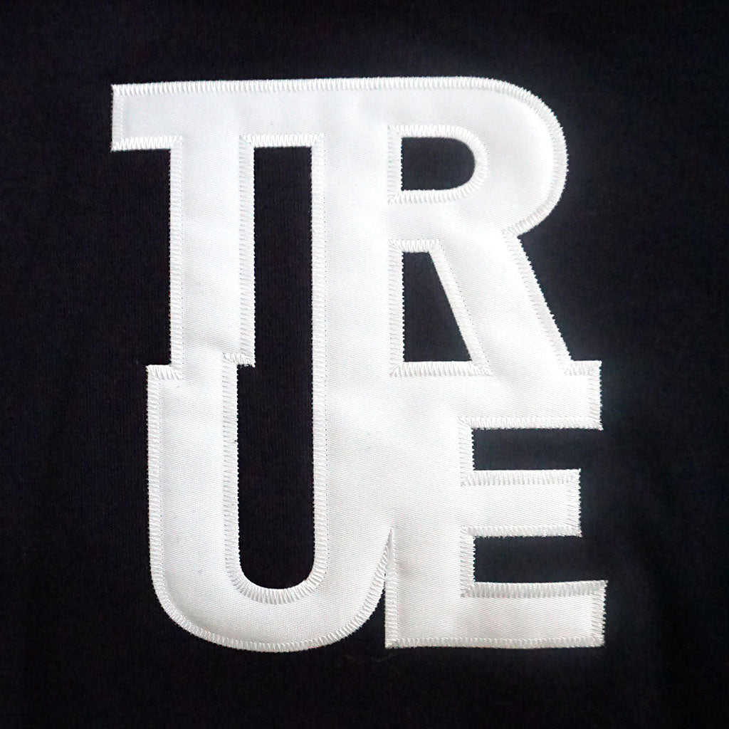 Mens True Logo Hoodie Navy/White