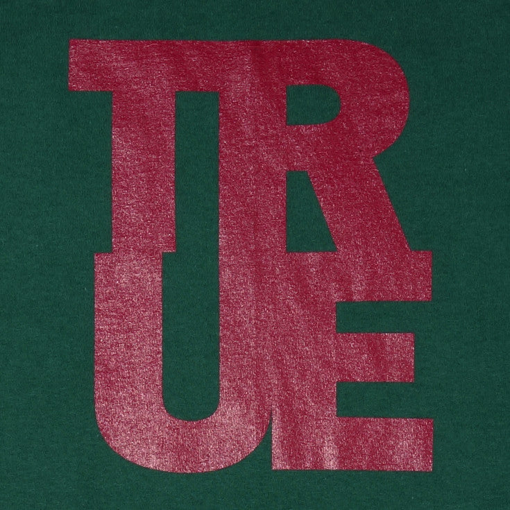 Mens True Logo T-Shirt Green/Red - Shop True Clothing