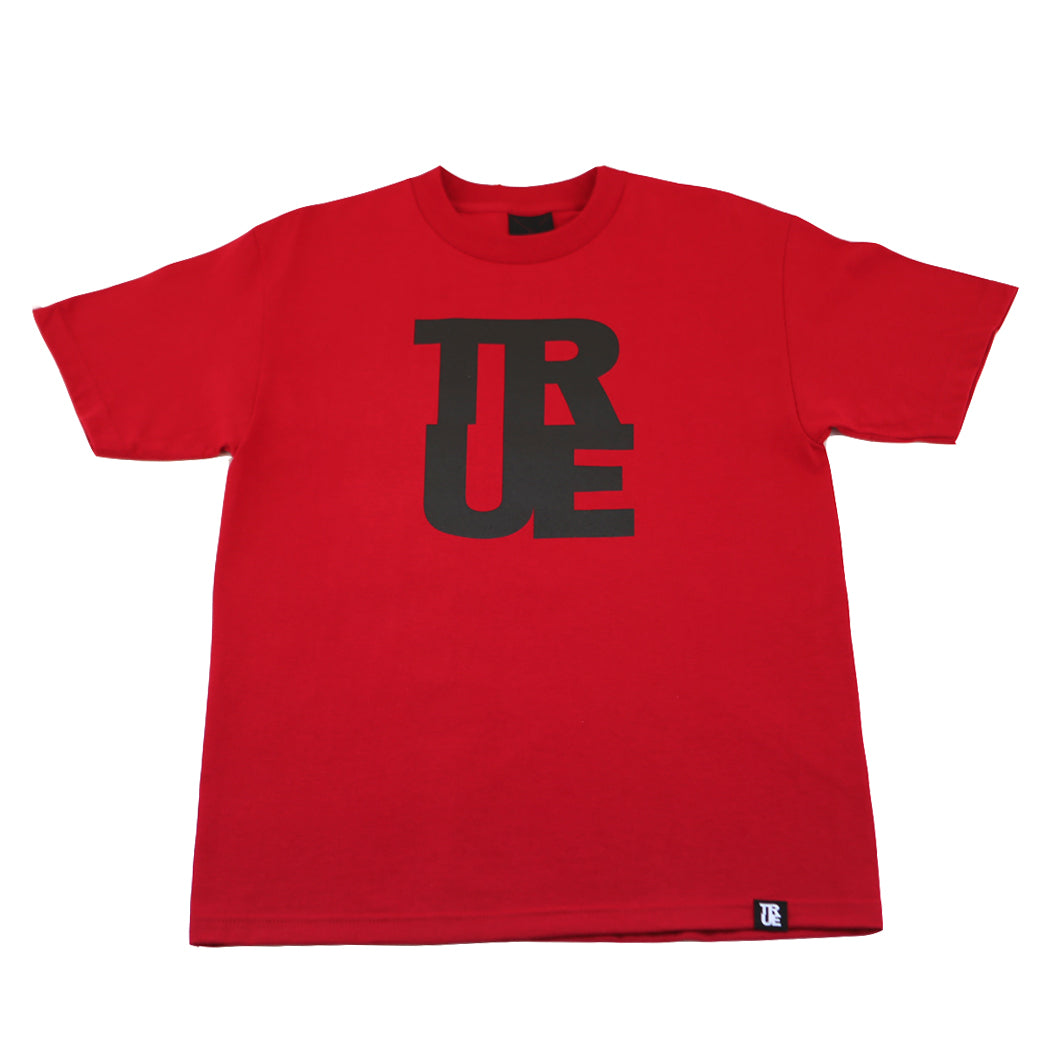 Mens True Logo T-Shirt Red/Black
