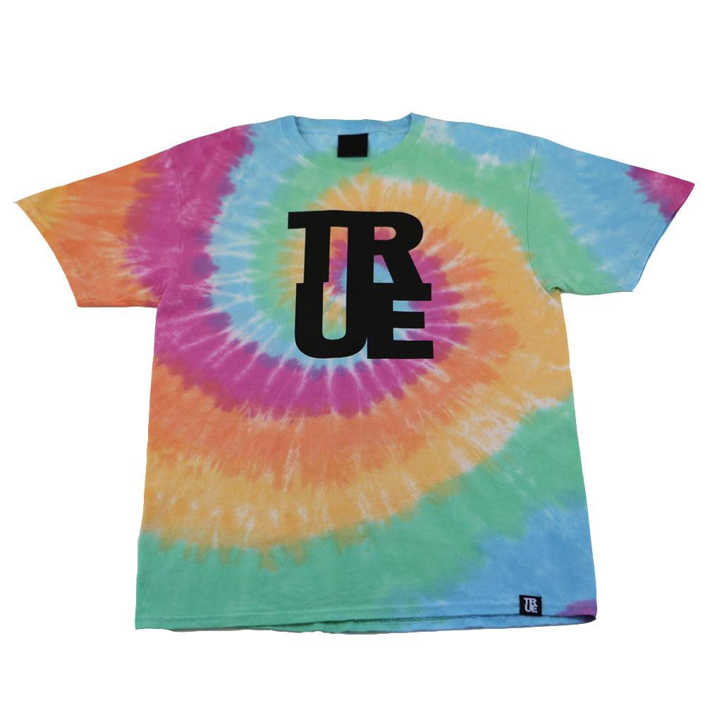 Mens Logo Tie-Dye T-Shirt Pastel