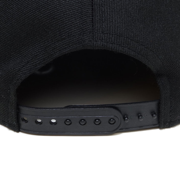 True Logo New Era Snapback Cap Black/Orange - Shop True Clothing