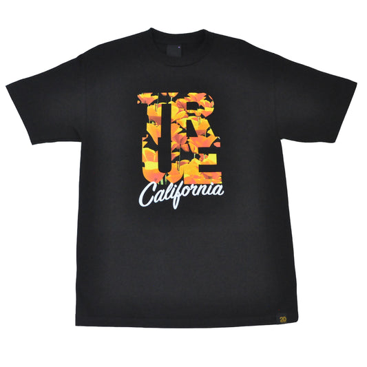 True Mens Poppy T-Shirt Black - Shop True Clothing