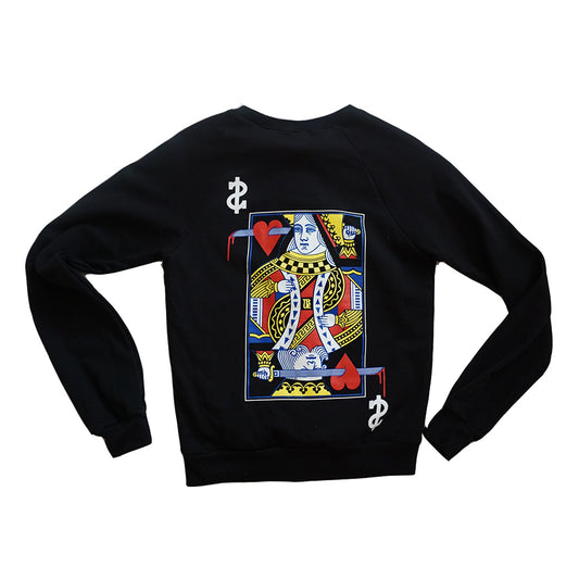 Womens True Royalty Crewneck Sweatshirt Black