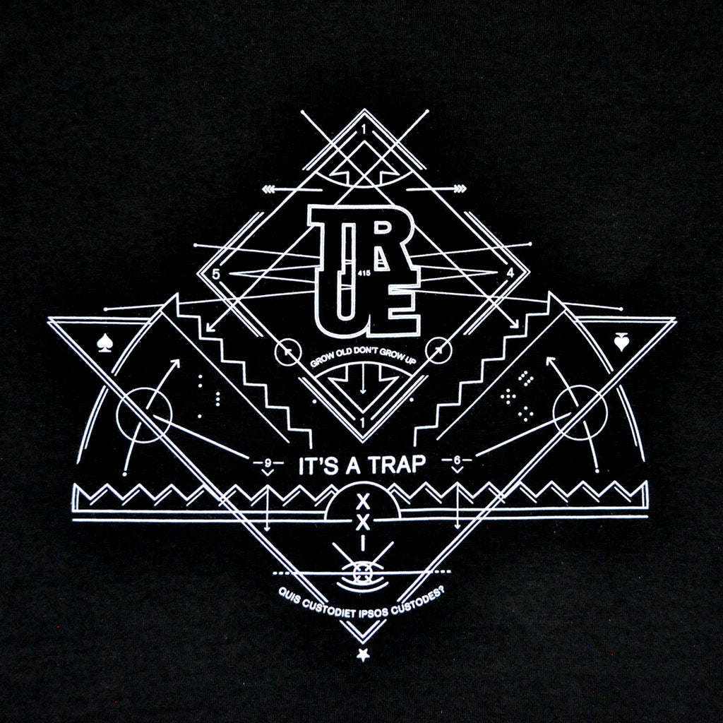 Mens Trap T-Shirt Black - Shop True Clothing