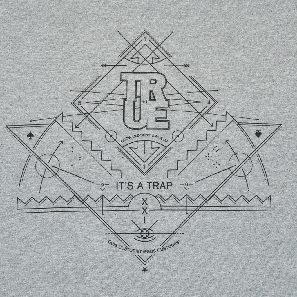 Mens Trap T-Shirt Heather - Shop True Clothing