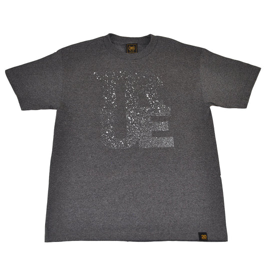 Mens True Splatter T-Shirt Charcoal Grey - Shop True Clothing