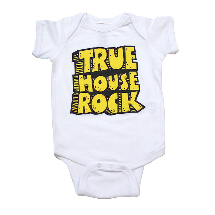 Kids True House Rocks One Piece White - Shop True Clothing