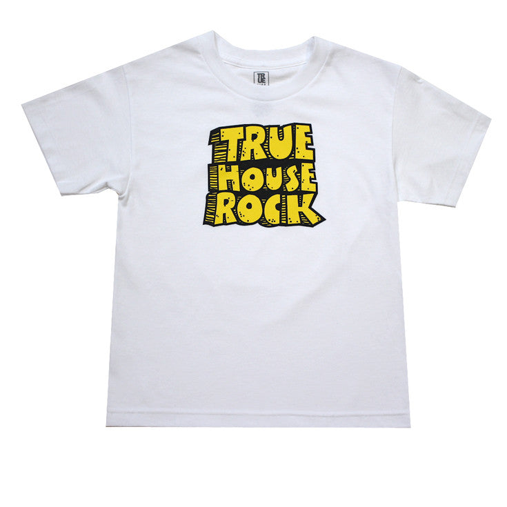 Kids True House Rock T-Shirt White - Shop True Clothing