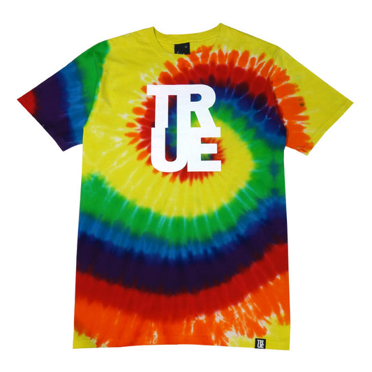 Mens Logo Tye-Dye T-Shirt Multi - Shop True Clothing