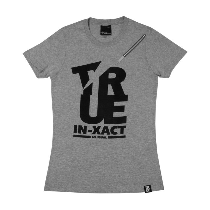 Womens True Cutting Corners II T-Shirt Heather Grey - Shop True Clothing