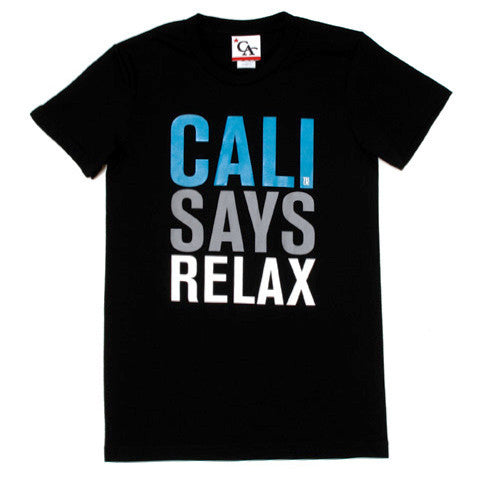 Womens Cali Relax T-Shirt Black - Shop True Clothing