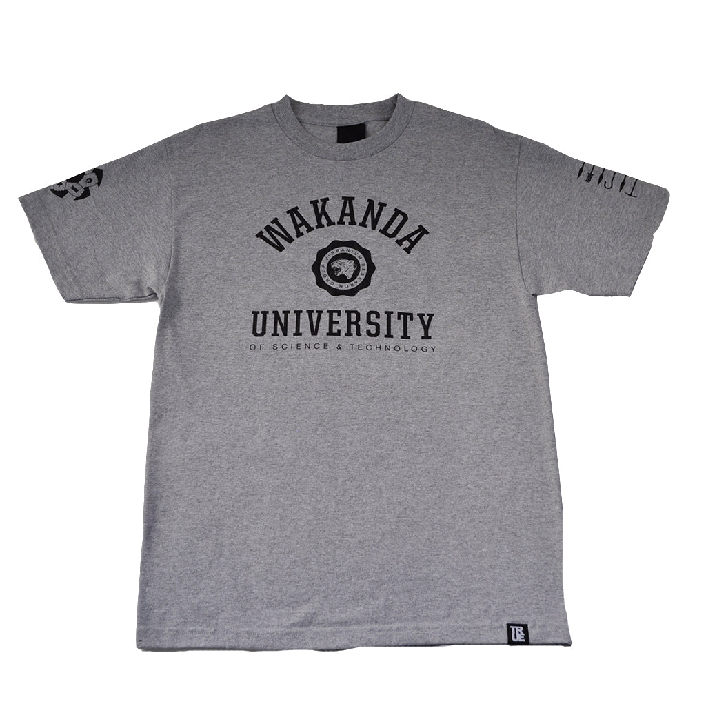 Mens True Wakanda U T-Shirt Heather Grey - Shop True Clothing
