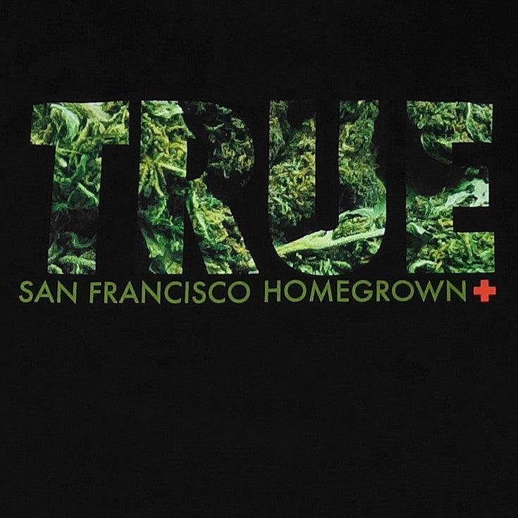 Mens True Weed T-Shirt Black - Shop True Clothing