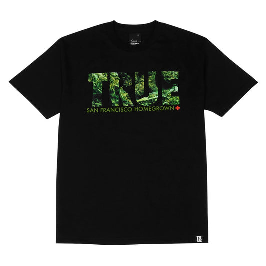 Mens True Weed T-Shirt Black - Shop True Clothing